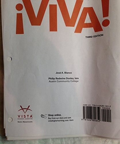 Cover for Viva 3rd Ed Looseleaf Textbook