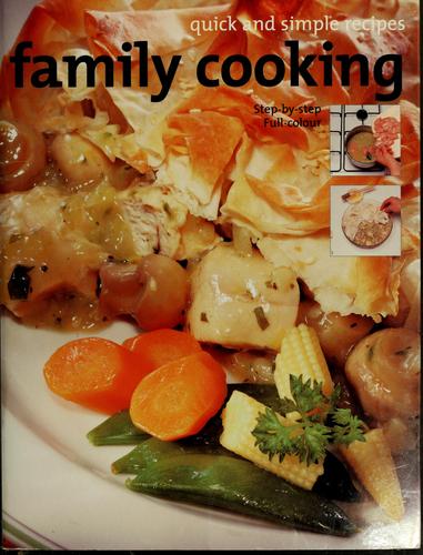 Cover for Family cooking