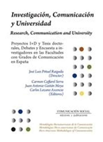 Cover for Investigación, Comunicación y Universidad