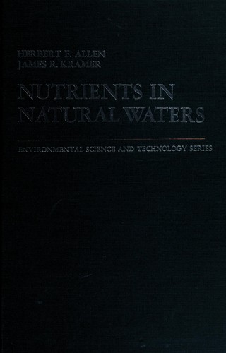 Cover for Nutrients in natural waters