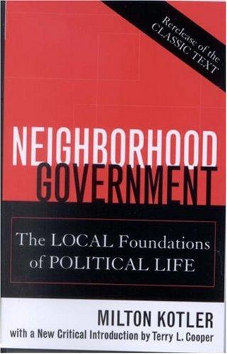Cover for Neighborhood government
