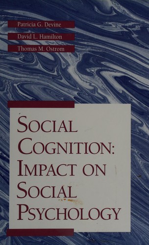 Cover for Social cognition