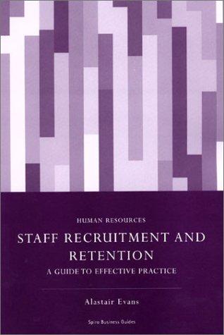 Cover for Staff Recruitment and Retention