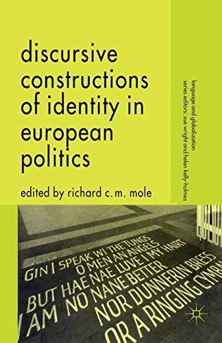Cover for Discursive Constructions of Identity in European Politics