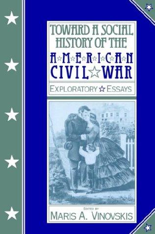 Cover for Toward a social history of the American Civil War