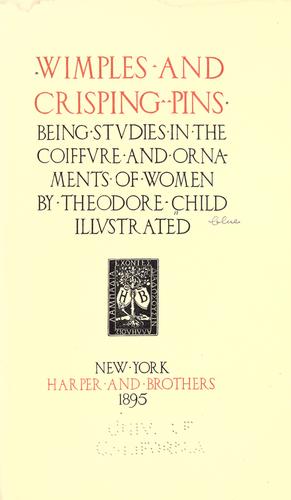 Cover for Wimples and crisping-pins