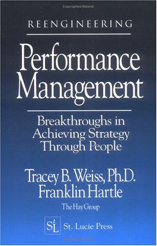 Cover for Reengineering performance management