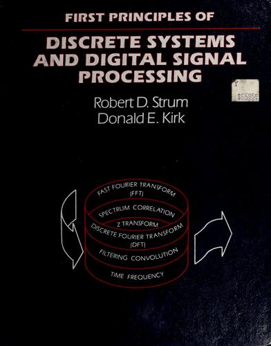 Cover for First principles of discrete systems and digital signal processing
