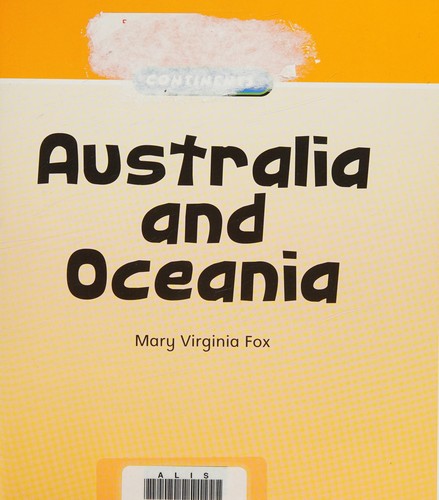Cover for Australia and Oceania