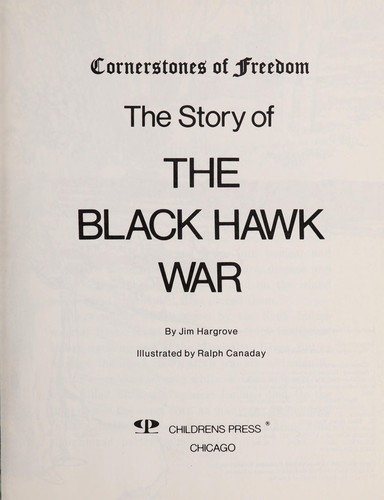 Cover for The story of the Black Hawk War
