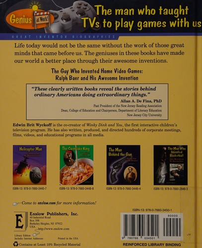 Cover for The guy who invented home video games