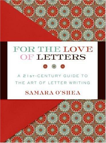 Cover for For the Love of Letters