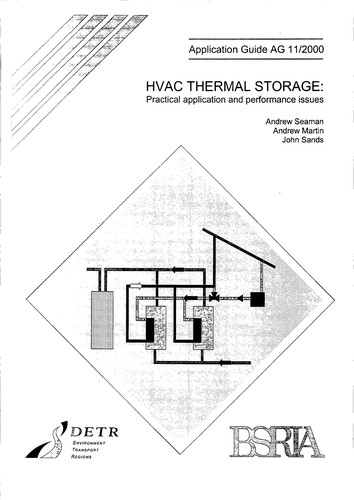 Cover for Hvac Thermal Storage