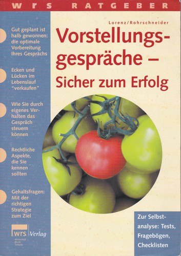 Cover for Vorstellungsgespräche - sicher zum Erfolg