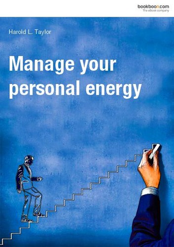 Cover for Manage your personal energy