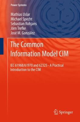 Cover for The Common Information Model Cim