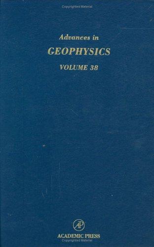 Cover for Advances in Geophysics, Volume 38 (Advances in Geophysics)