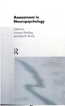 Cover for Assessment in neuropsychology