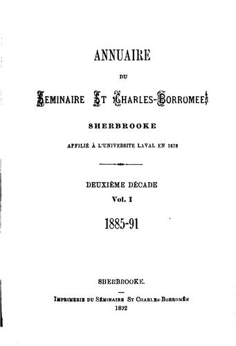 Cover for Annuaire