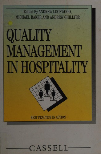 Cover for Quality Management in Hospitality