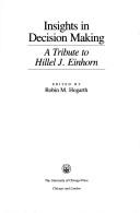 Cover for Insights in decision making