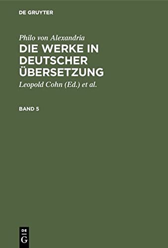Cover for Werke in Deutscher Übersetzung