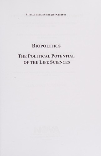 Cover for Biopolitics