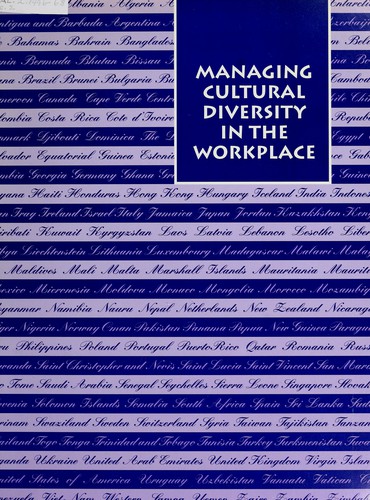 Cover for Managing cultural diversity in the workplace