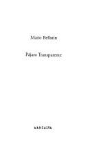 Cover for Pájaro transparente