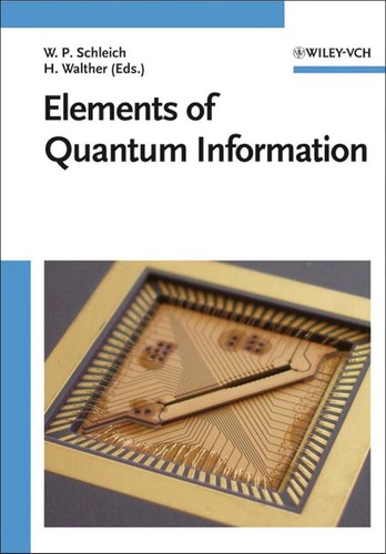 Cover for Elements of quantum information