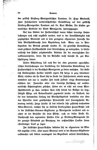 Cover for Die geschichtliche Entwickelung der fur̈stlich Stolbergischen Forsten zu ...