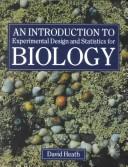 Cover for INTRO EXPER DESIGN STAT BIOL seePB