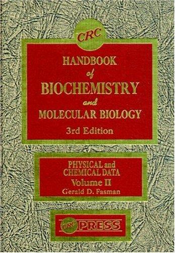 Cover for Handbook of Biochemistry