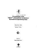 Cover for Proceedings of the 1998 2nd International Biomedical Engineering Days