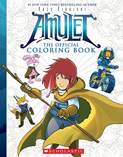 Cover for Official Amulet Coloring Book