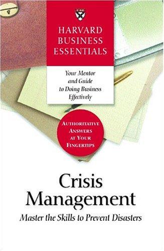 Cover for Crisis Management