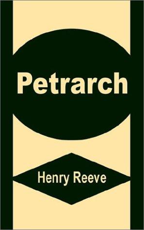 Cover for Petrarch
