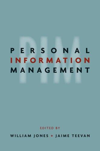 Cover for Personal Information Management