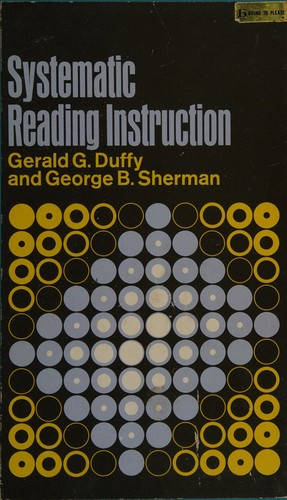 Cover for Systematic reading instruction