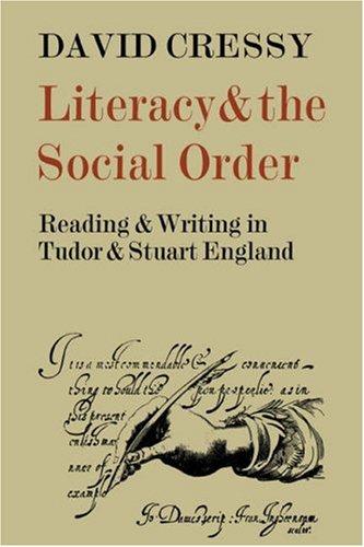 Cover for Literacy and the Social Order
