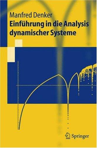 Cover for Einführung in die Analysis dynamischer Systeme
