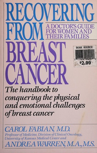 Cover for Recovering from breast cancer / Carol Fabian, Andrea Warren
