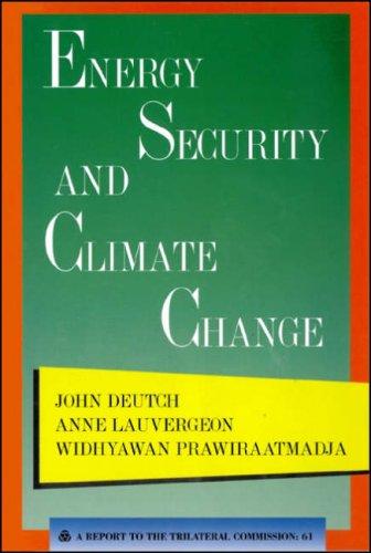Cover for Energy Security and Climate Change (Triangle Papers)