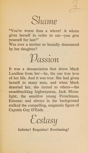 Cover for PURITYS SHAME (Kangaroo Book)