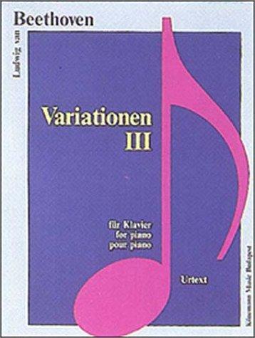Cover for Variations III