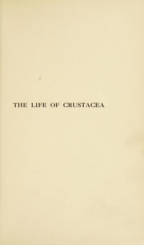 Cover for The life of Crustacea