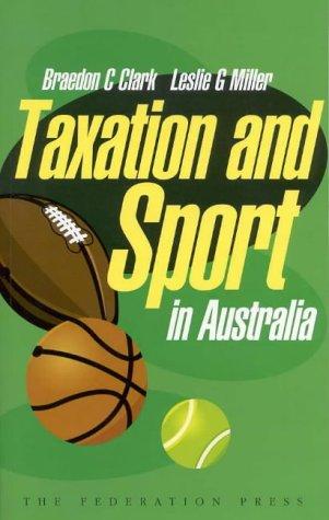 Cover for Taxation and Sport in Australia