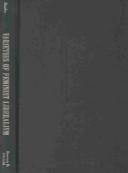 Cover for Varieties of Feminist Liberalism (Feminist Constructions)