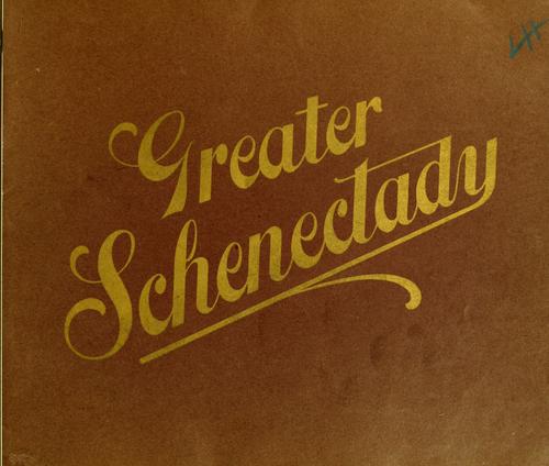 Cover for Greater Schenectady.