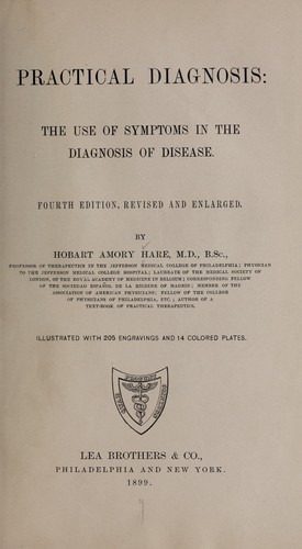 Cover for Practical diagnosis